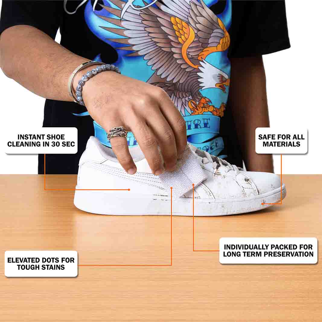 Sneaker Cleaning Wipes | Quick & Easy Sneaker Care