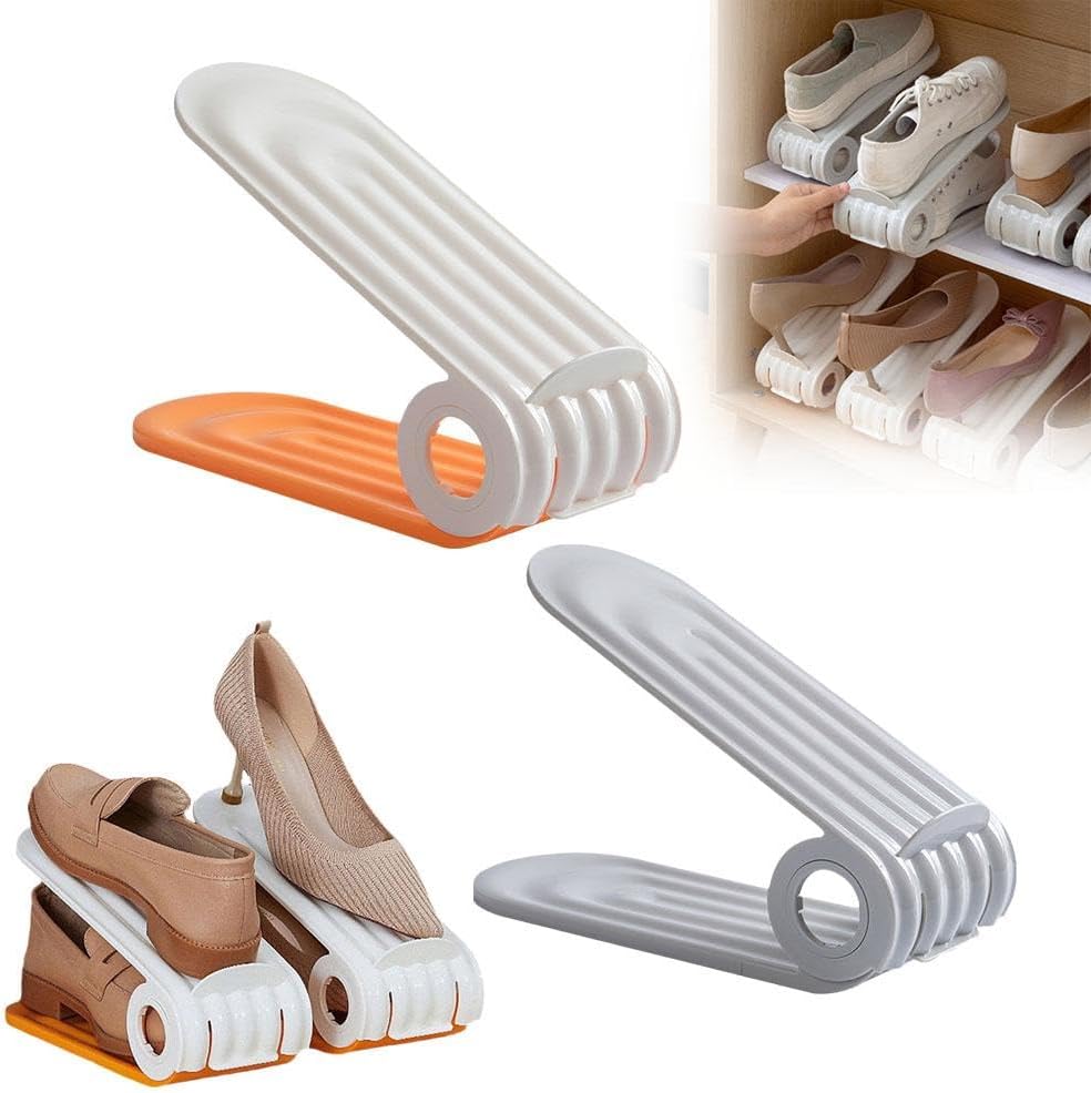 Adjustable Sneaker Slot Organizer Stand