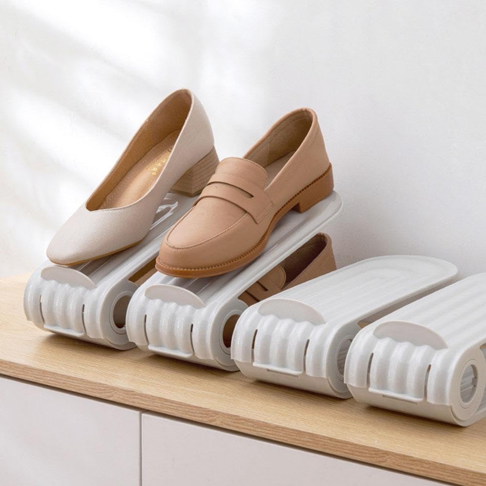 Adjustable Sneaker Slot Organizer Stand